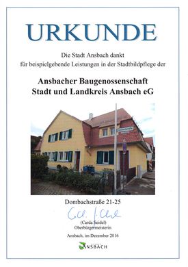 Ansbacher Baugenossenschaft Stadt und Landkreis Ansbach eG